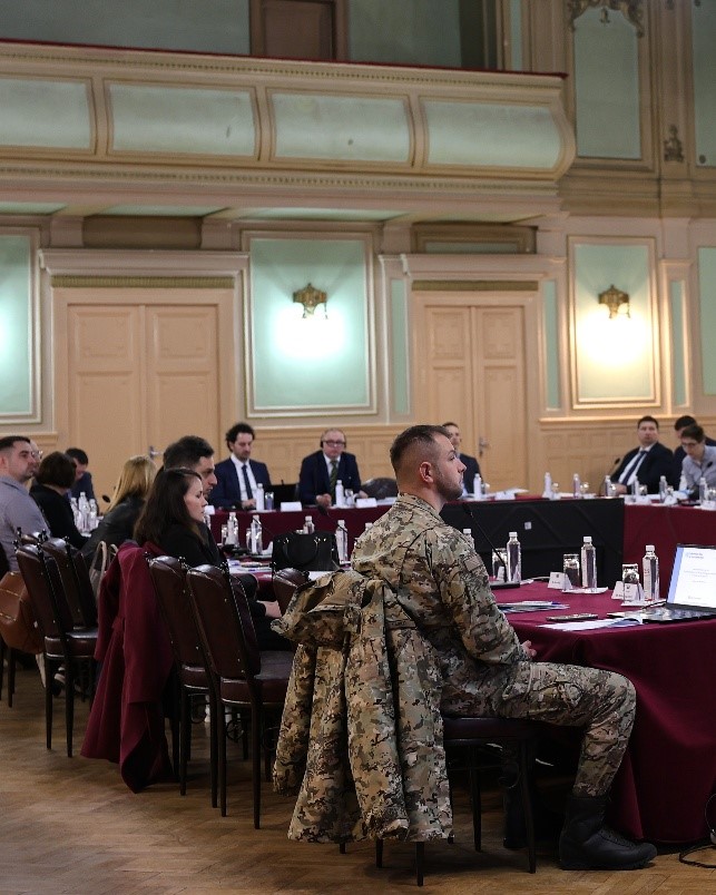 participants engaged in interactive session