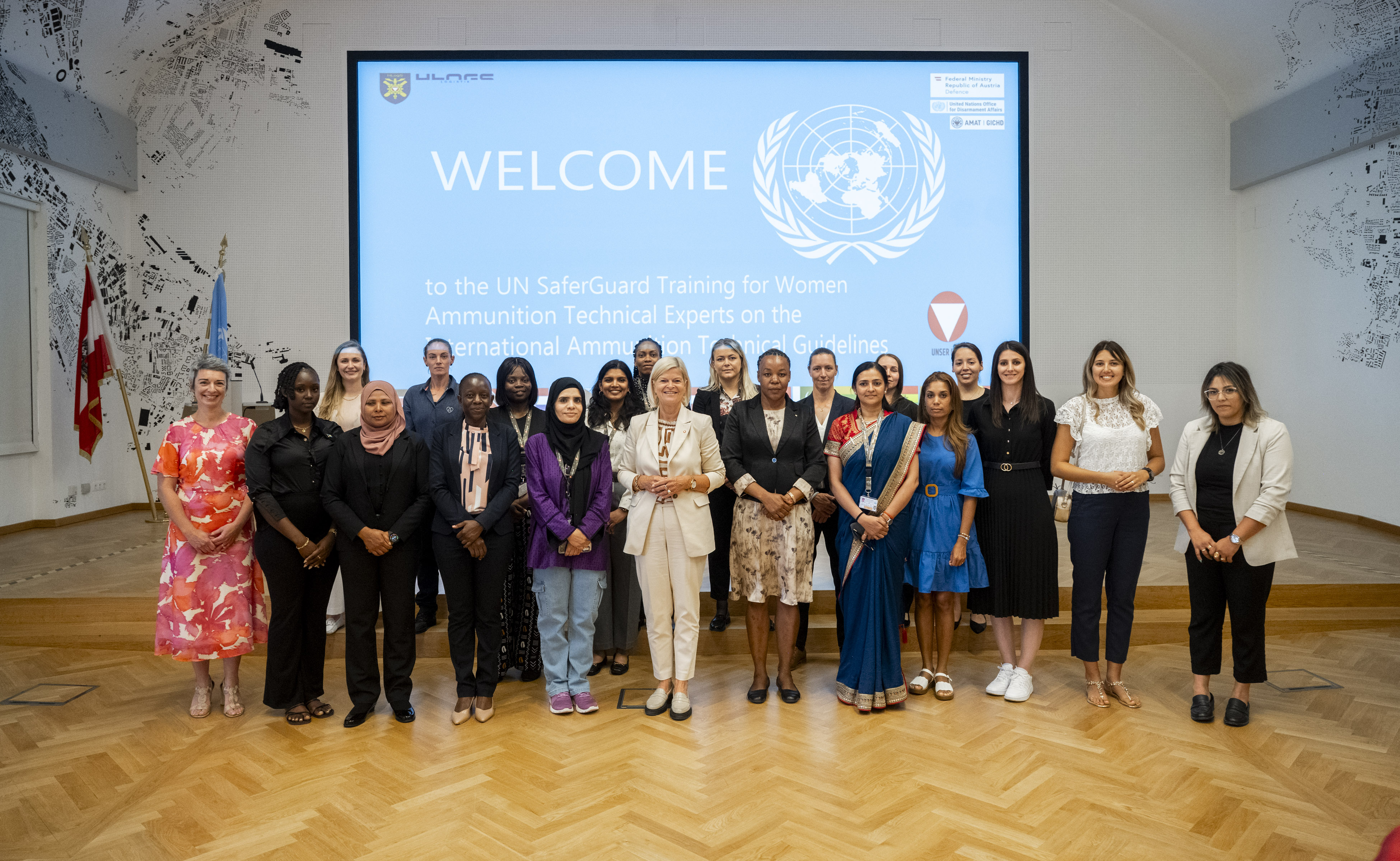 2025 UN SaferGuard Training for Women Ammunition Technical Experts