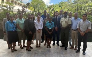 Delegates at the National Workshop on the Biological Weapons Convention, Victoria, Seychelles (26 June 2025)