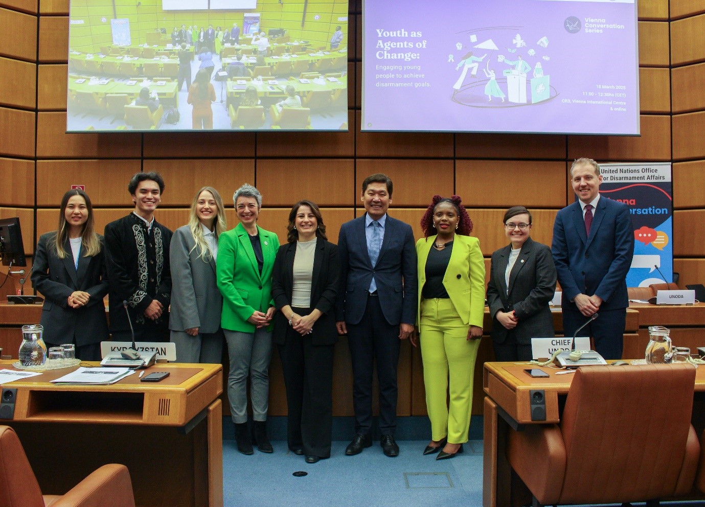 Vienna Conversation Series event on “Youth as Agents of Change: Empowering young people to achieve disarmament goals”