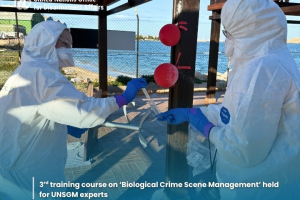 Graphic of the UNSGM BCSM Training