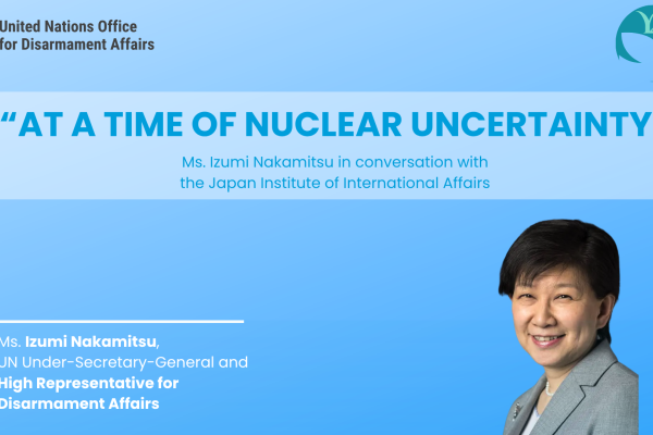 High Representative Izumi Nakamitsu