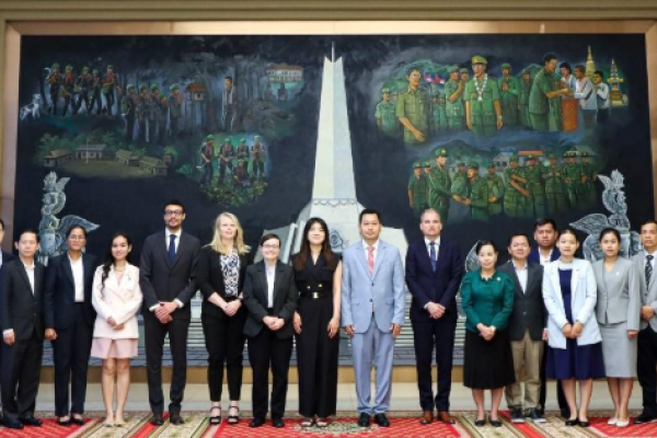 Participants of the National Implementation Workshop organised by the UN Office for Disarmament Affairs in cooperation with the National Authority for Chemical Weapons (NACW) of the Kingdom of Cambodia. 