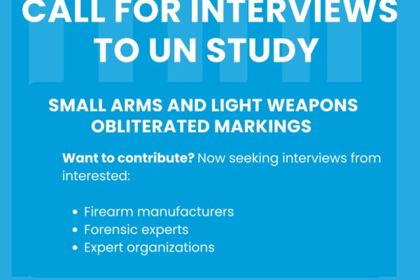 Call for Interviews: Study on Small Arms and Light Weapons