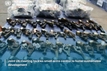Joint UN meeting tackles small arms control to foster sustainable development