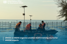 UNODA & UNDSS organize another SSAFE training course for UNSGM experts