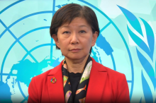 igh Representative Izumi Nakamitsu delivered a video message at the Second Regional Workshop on Implementing the BWC and Promoting Biosafety and Biosecurity in Southeast Asia